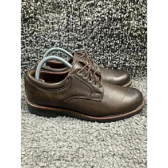 Neil M Brown Leather Oxfords Men Size 8 D​